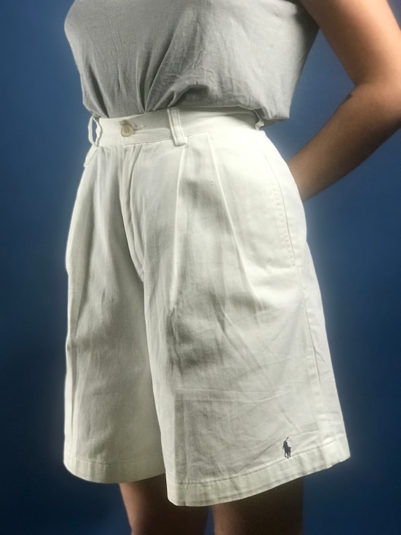 Vintage 1980s RALPH LAUREN Tennis Shorts Gem