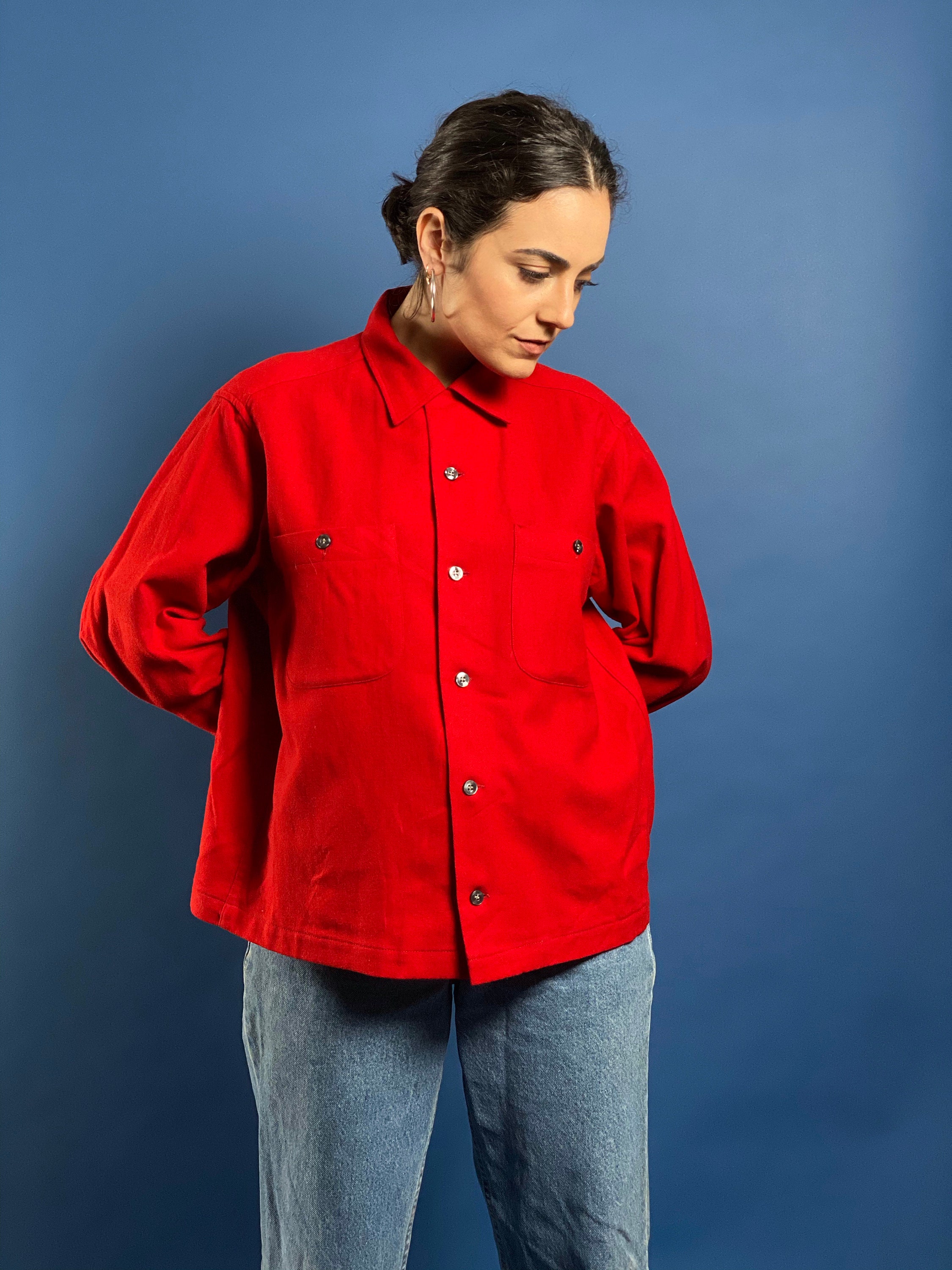 Vintage 1950s PENDLETON Wool Shirt - Etsy