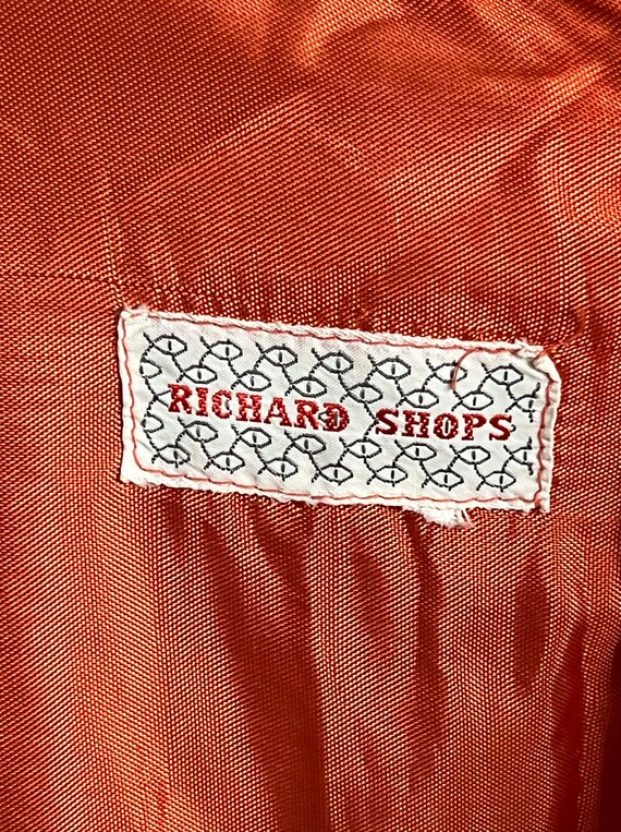 Vintage 1970s Richard Shops Stripe Prairie Dress - image 10
