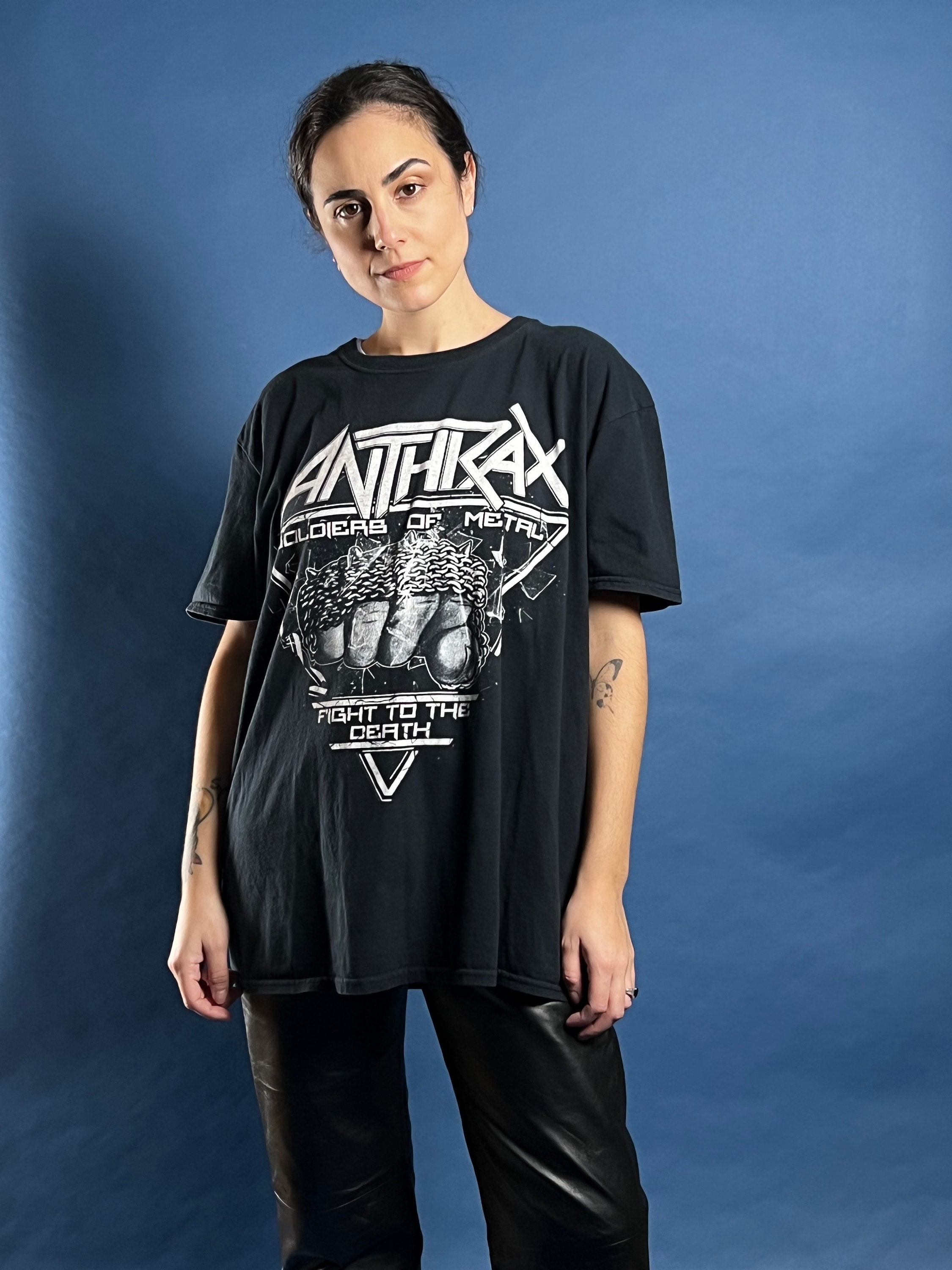 Vintage 2000s ANTHRAX Band T-shirt - Etsy