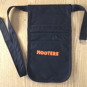 New Hooters Girl Uniform Black Money Pouch
