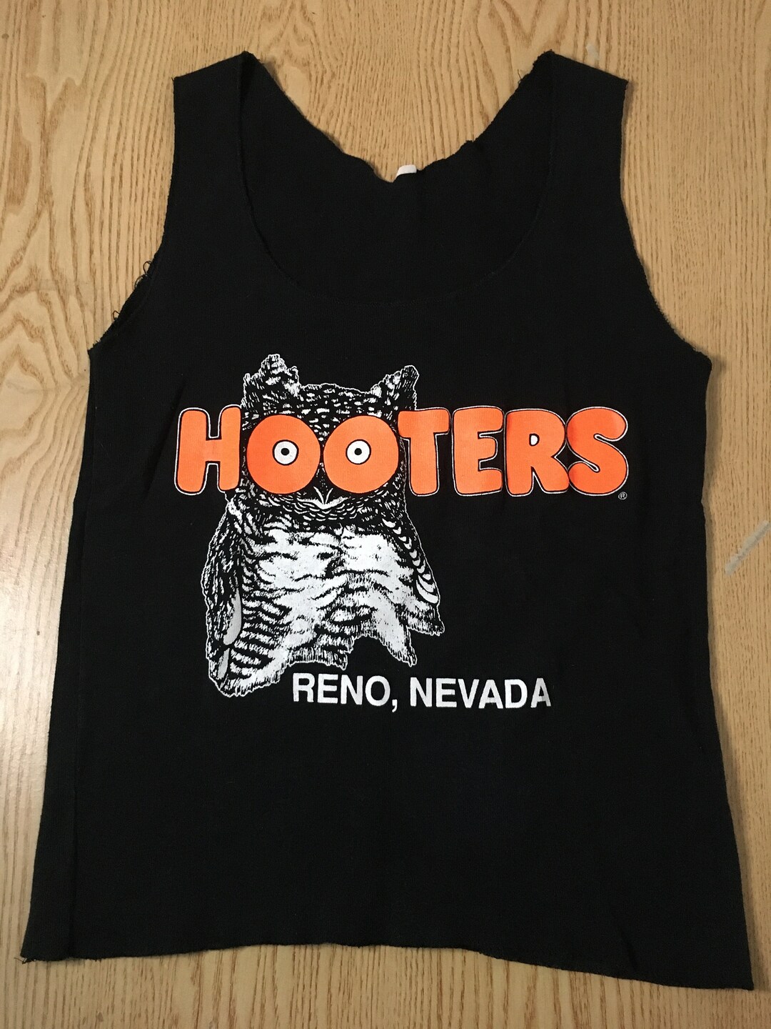 B43 Hooters Girl Worn Super Sexy Vintage Hooters Girl Uniform Tank From
