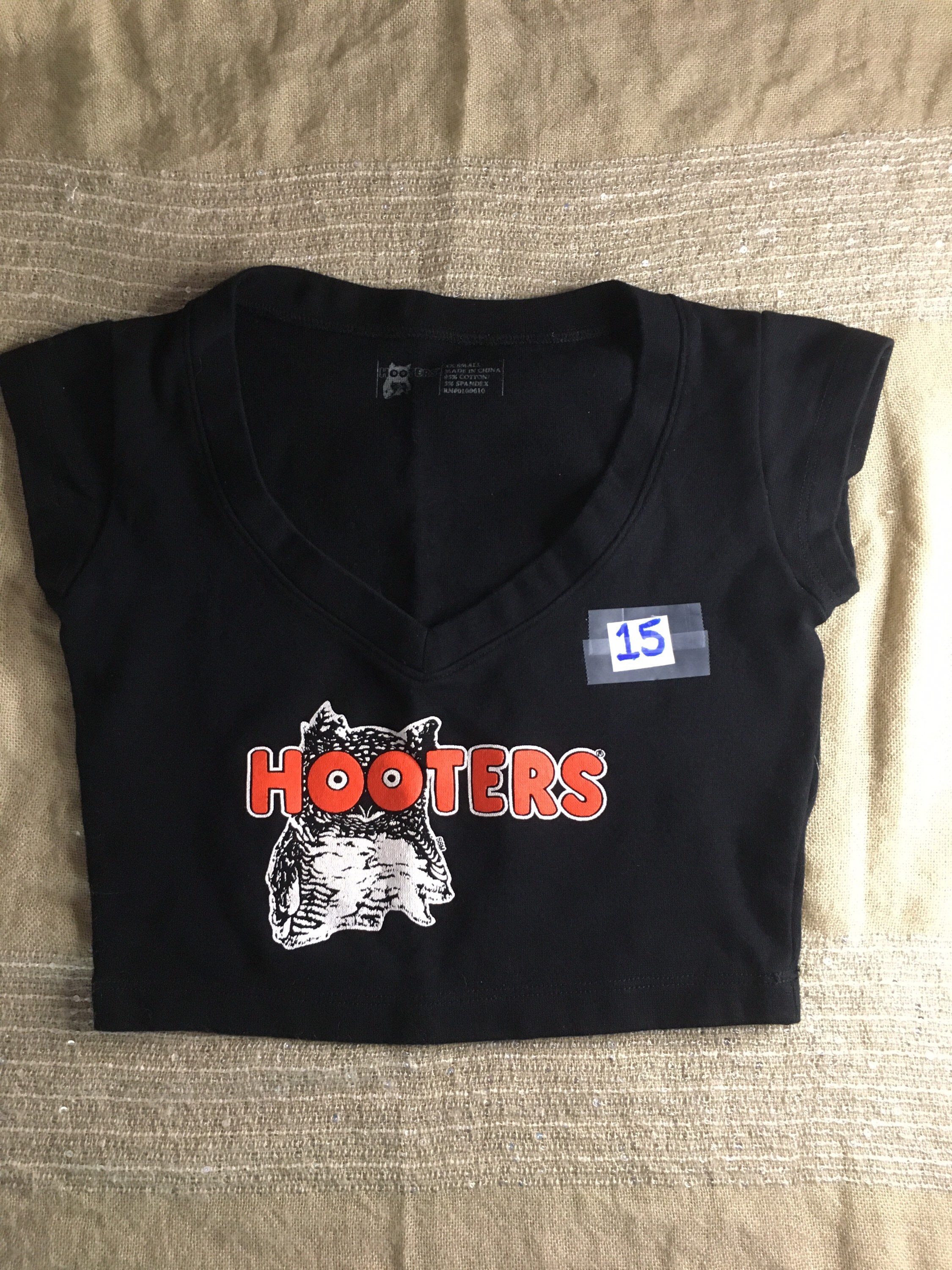 hooters official product uniform vintage jacket fannypack S costume
