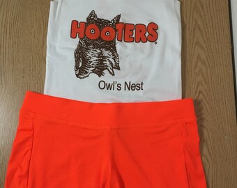 B63 Hooters Girl Worn Super Sexy Rare Vintage Owls Nest