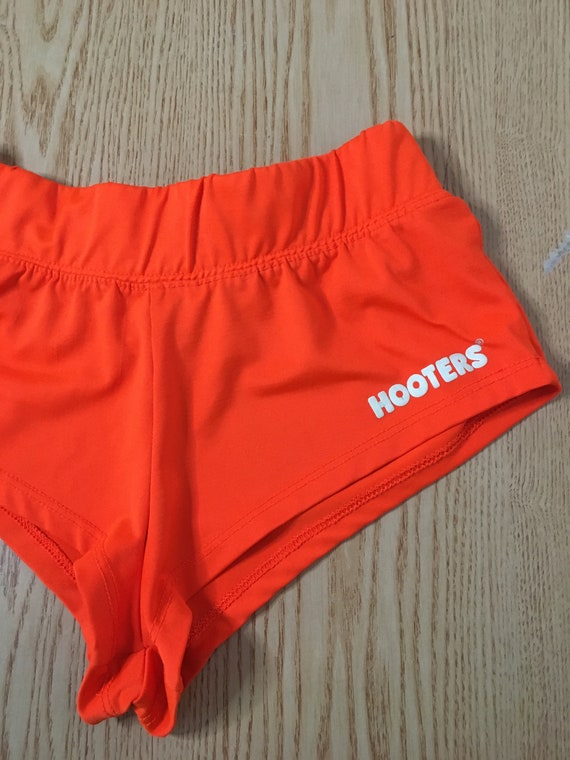 Bin 36 Super Sexy Rare Hooters Girl Worn Uniform Cheeky Shorts