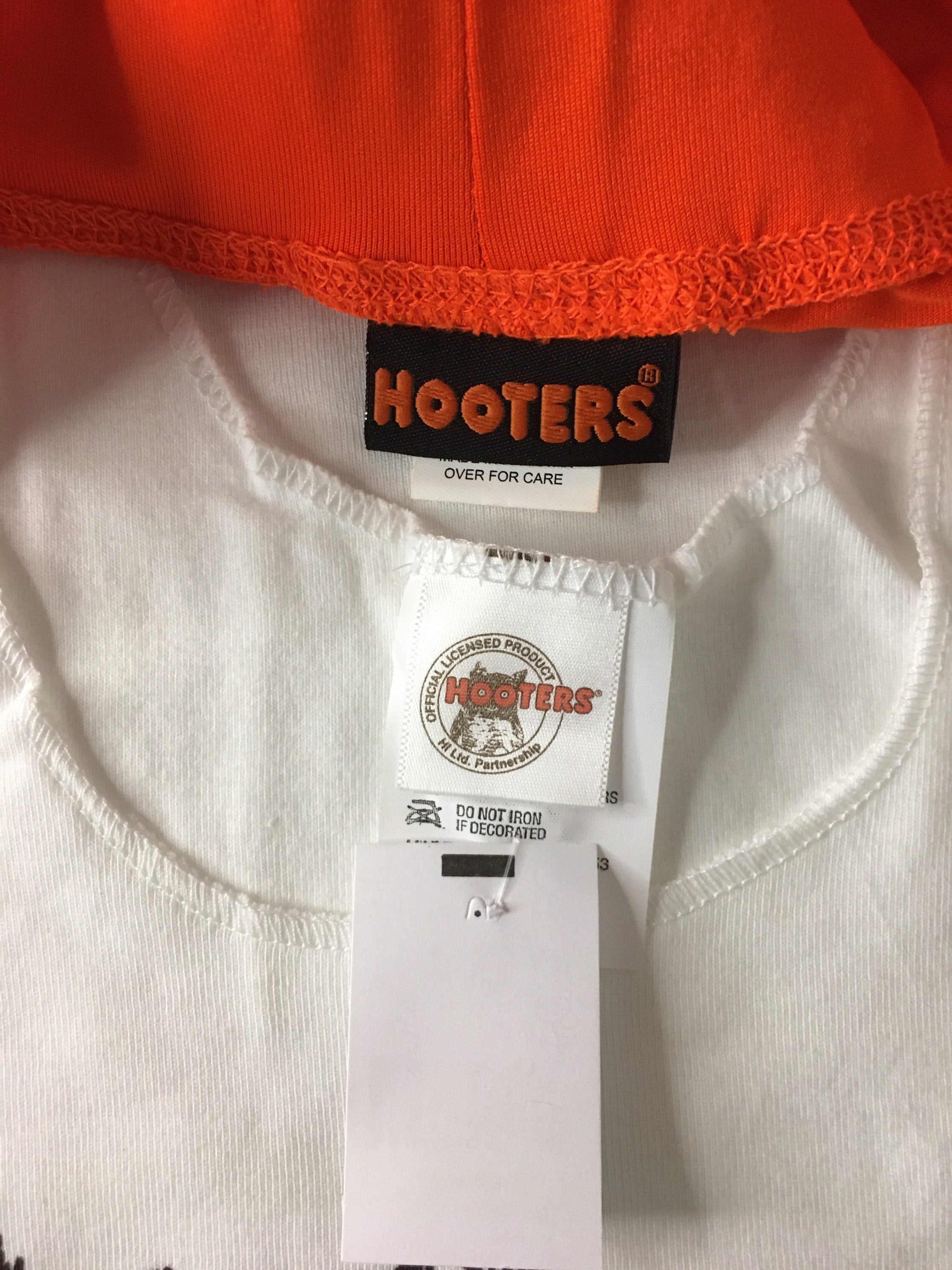 New Hooters Girl Super Sexy Tank and Shorts Outfit From the