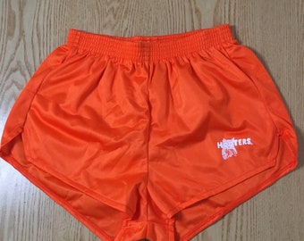 B62 Neue, sehr seltene Vintage Damen Original Hooters Girl Uniform Shorts Größe Klein