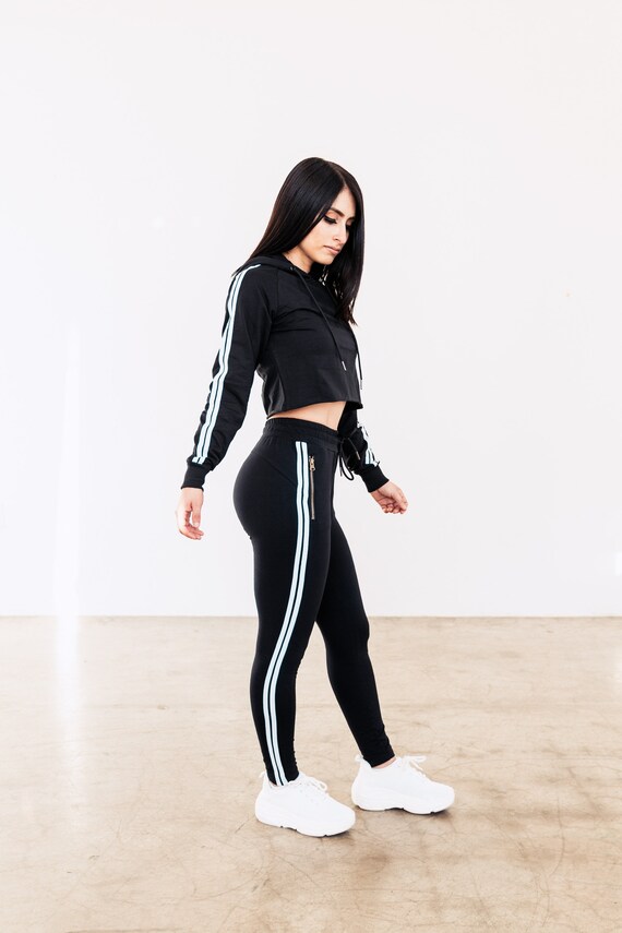 cute crop hoodie
