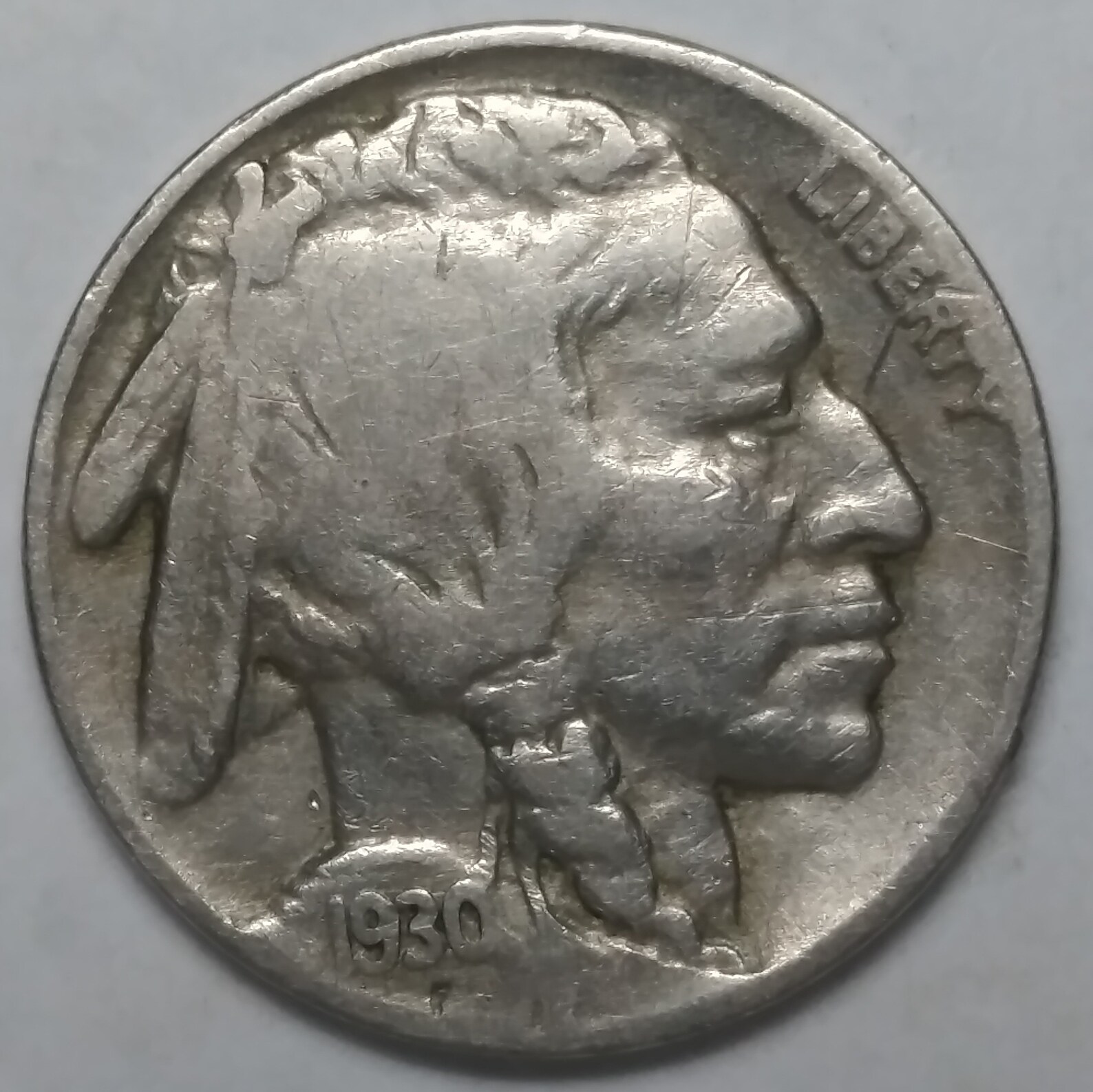 1930 Indian Head Buffalo nickel Etsy