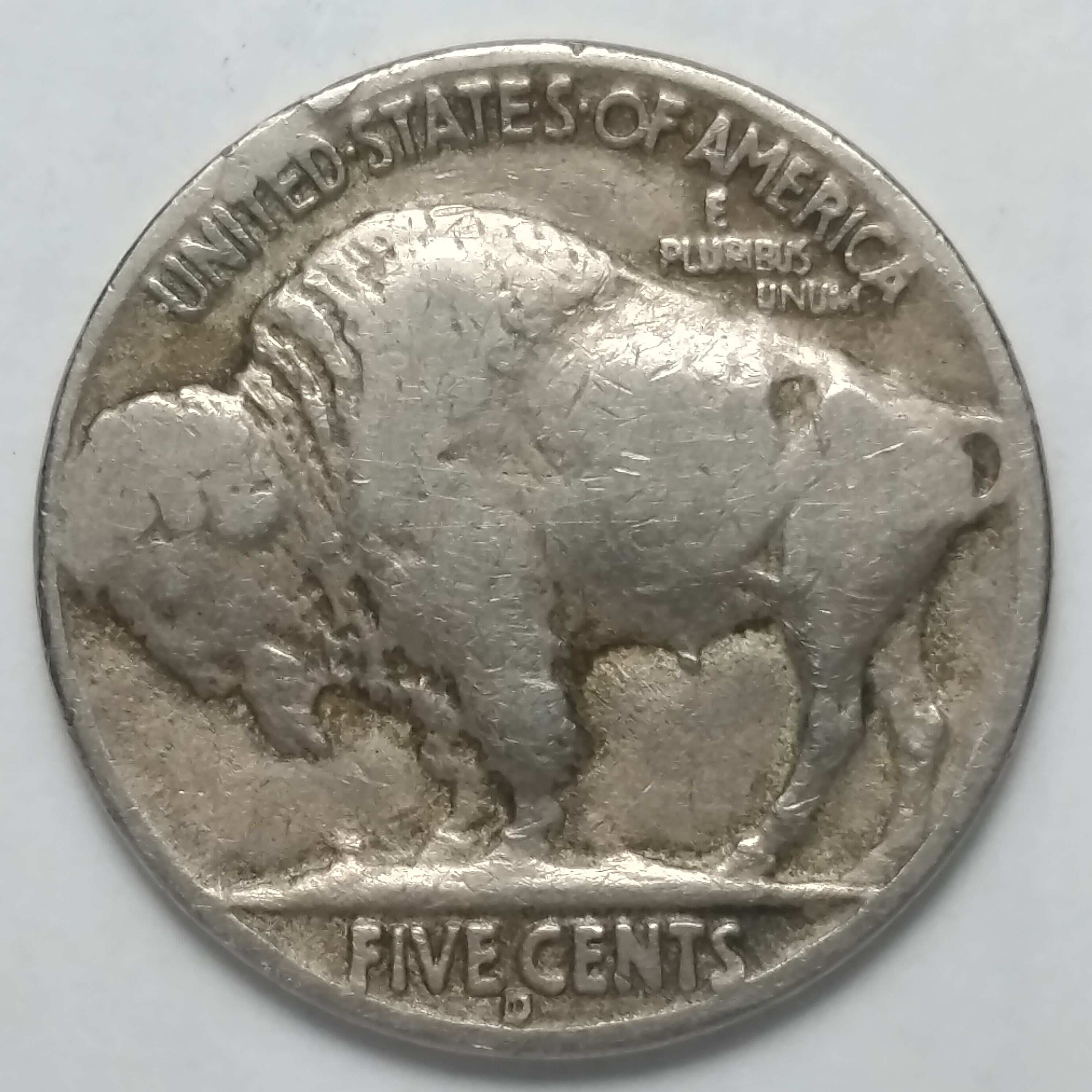 1937 D Indian Head Nickel Etsy