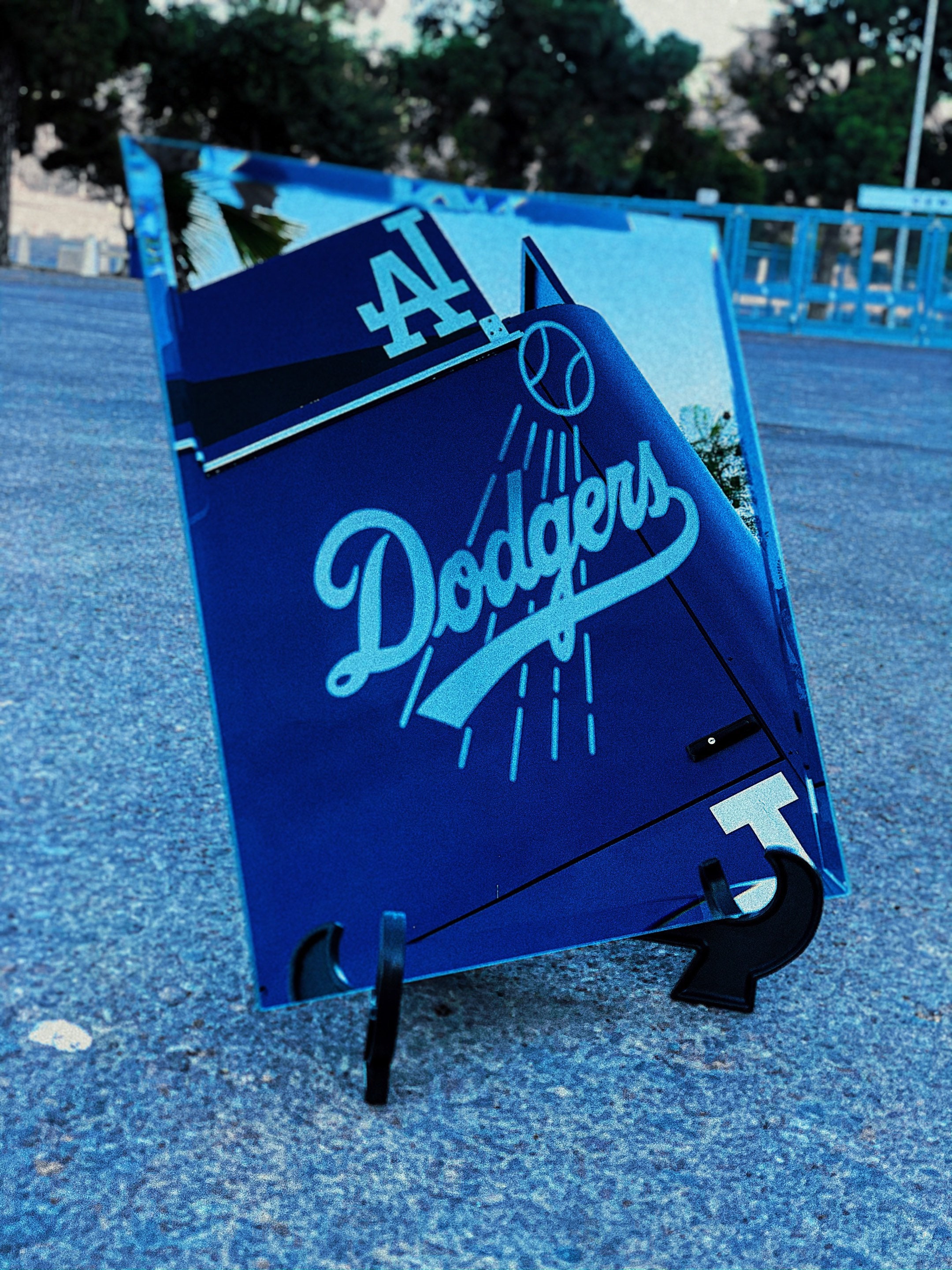 Lids Albert Pujols Los Angeles Dodgers 2' x 4' Jersey Design Regulation  Cornhole Board Set