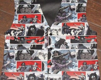 Chaleco deportivo o de esmoquin con estampado de Michonne Warrior de The Walking Dead en 10 tallas