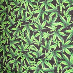 Sportief hemd met cannabisbladprint of smokinghemd in 10 maten