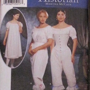 Simplicity Pattern 9769 Size: 14 to 20 civil war undergarments costume