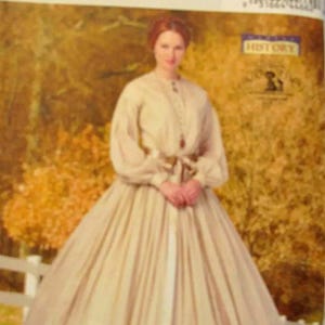 Butterick B5831 Sizes 16,18,20,22,24 Sewing Costume Historical Dress Pattern Uncut