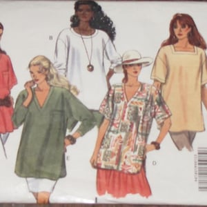 Butterick 5521 Woman Summer Tops, Sewing pattern size XS,S,M