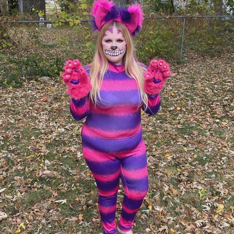 Adult Cheshire Cat Costume Etsy — free download
