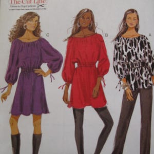 Butterick B 5527 Woman Dresses and Tops Sewing pattern size XS to M