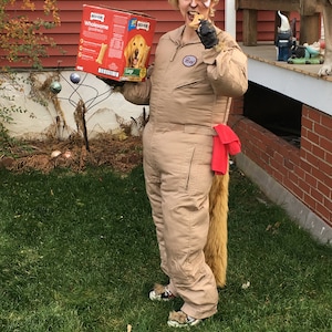 Spaceballs Mog the Dog Faux Fur Ears clips or headband, 10",15",30" Tails, sold separately or a set Costume Accessory
