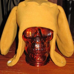 Spaceballs Mog the Dog or Jake Finns Pet Dog Fleece Ear Flap Hat: Sizes Teen to Adult 19" to 24"