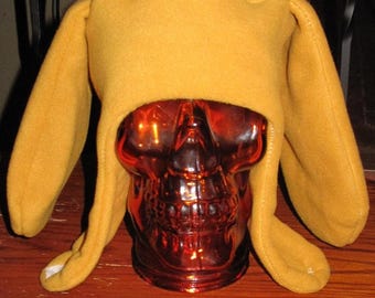 Spaceballs Jake the Dog fleece winter warm Ear Dog Ear Flap Hat Teen to Adult XXS - XXL