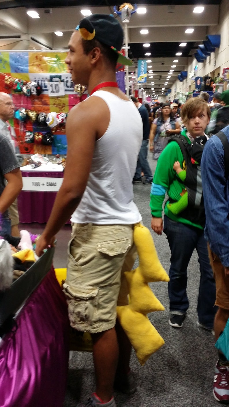 Cosplay Pokemon Pikachu Fleece ears tails or sets