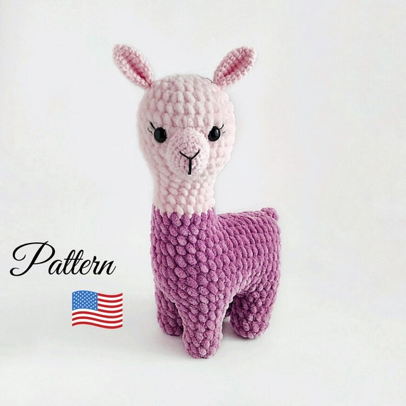 alpaca plush pattern