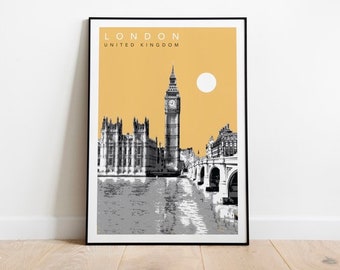 London travel poster