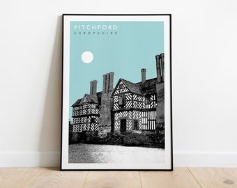 Pitchford Travel Poster