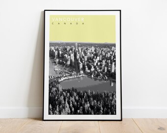 Vancouver, Canada Travel Poster