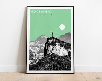 Rio de Janeiro, Brazil Travel Poster