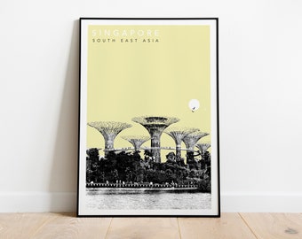 Singapore Travel Poster