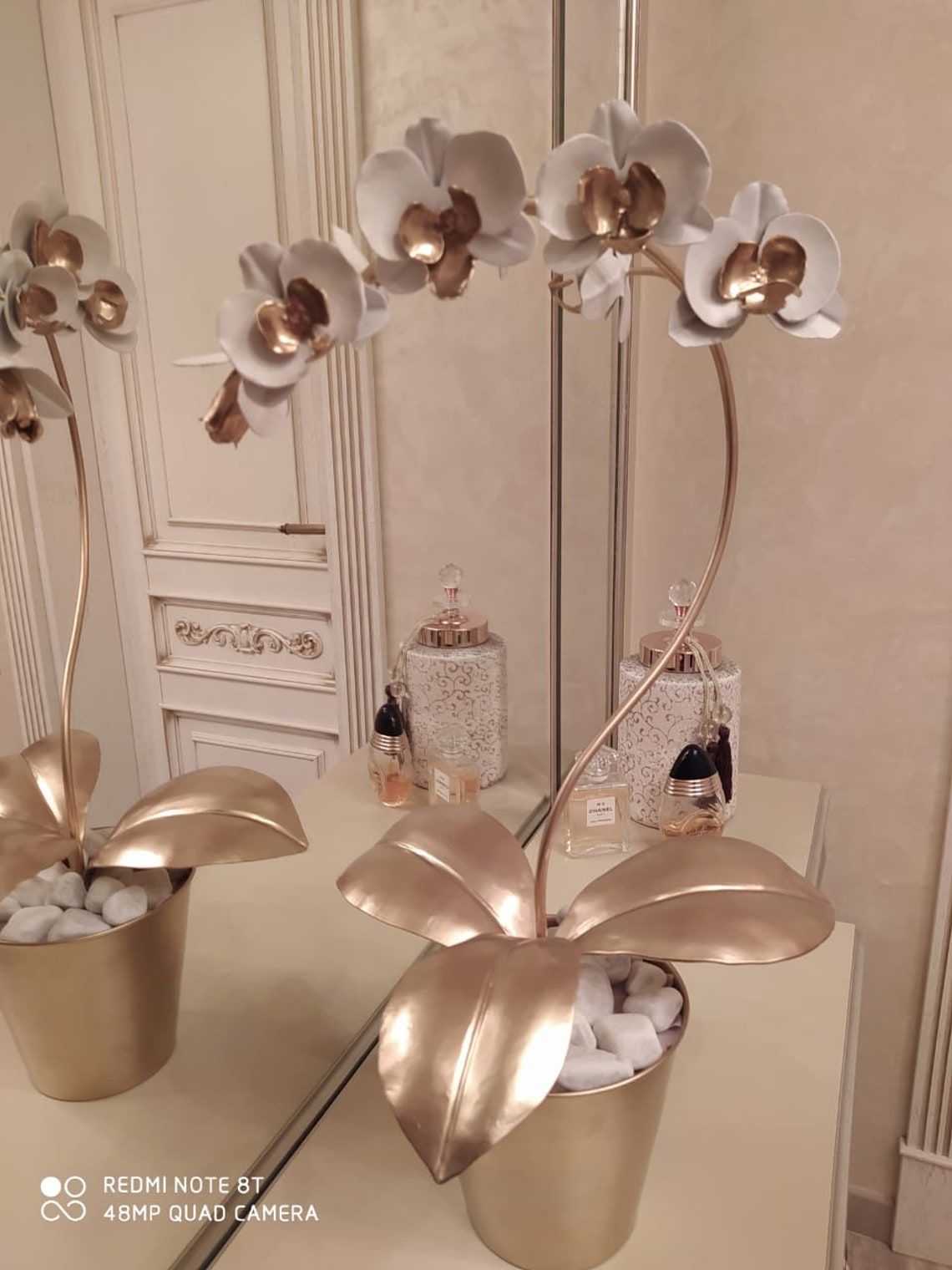 Handmade Metal orchid Steel orchid Iron orchid Metal Etsy