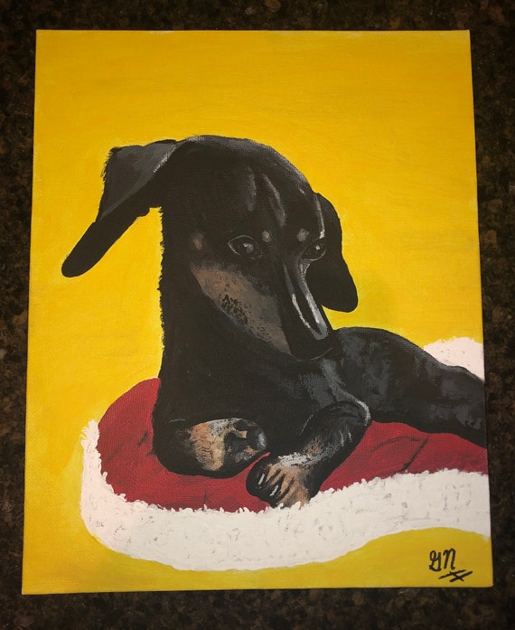 Custom Pet Painting Etsy