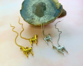 llama Threader Earrings