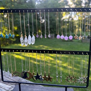 Threader Earrings with Hook | Unique Long Chain Minimalist Earring