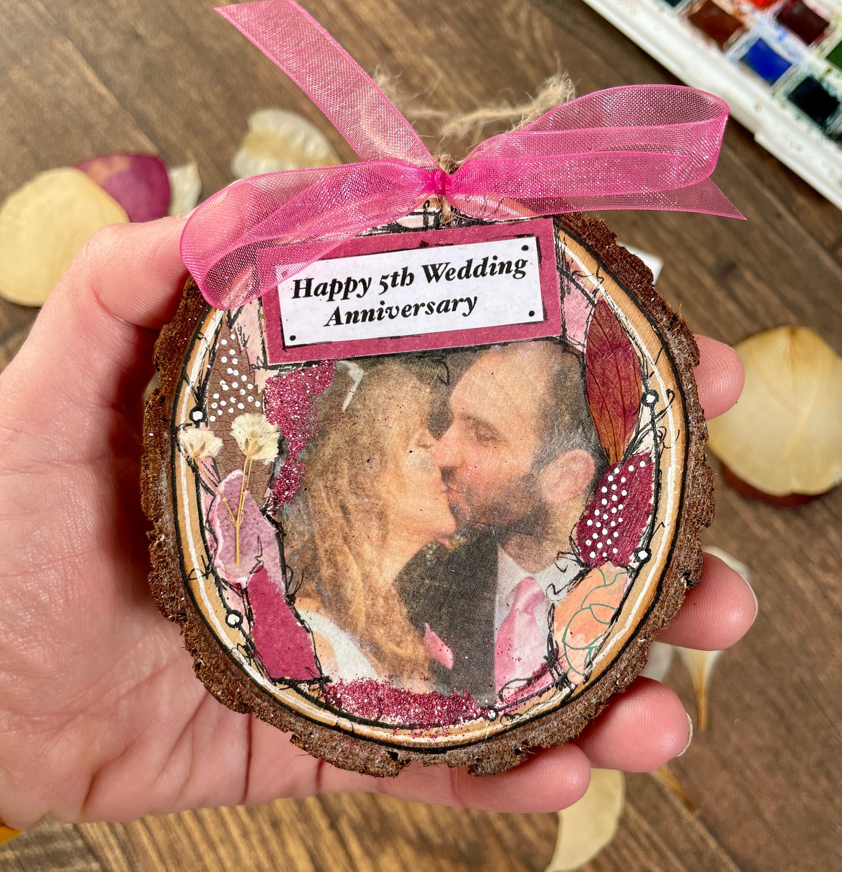 Unusual 5th Wedding Anniversary Gifts Unique Anniversary Gift 5th Anniversary Keepsake from
