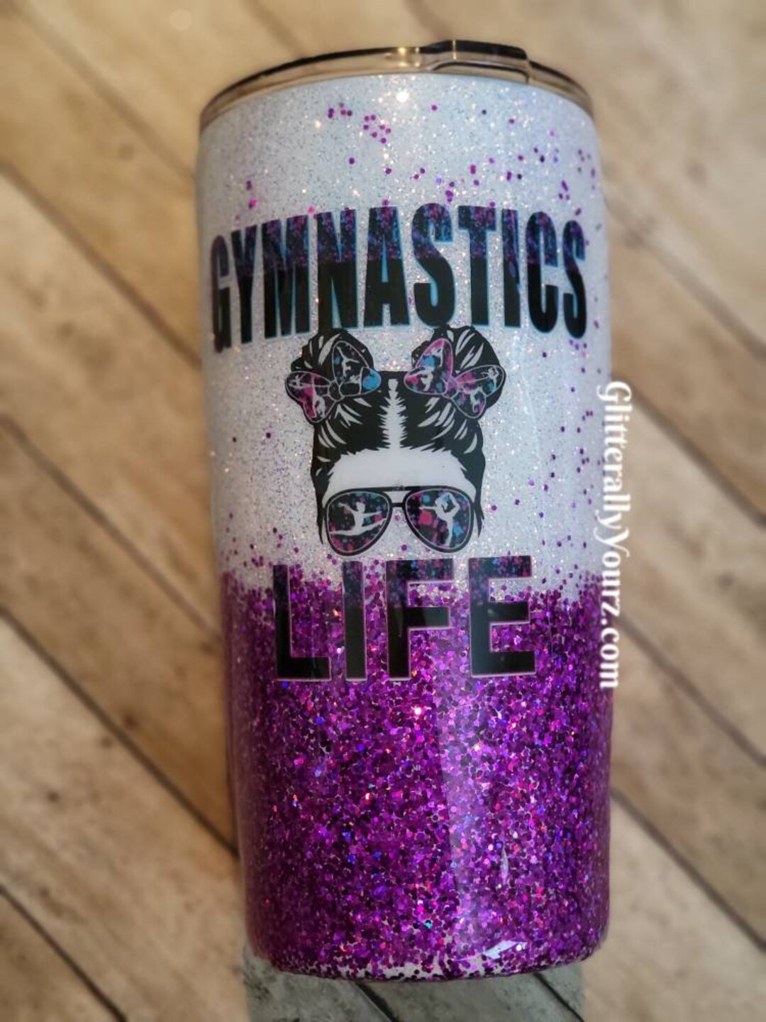 Handmade Gymnastics Life Tumbler/ Gymnastics Tumbler, Gymnastics Cup
