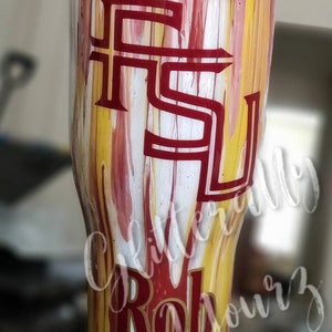 Handmade FSU Tumbler