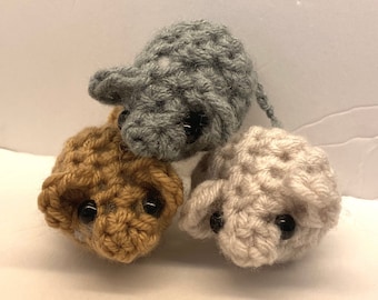 Cute Crochet Mouse