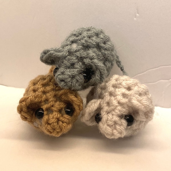 Cute Crochet Mouse