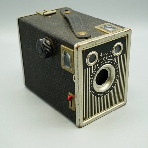 1930s Vintage Ansco Shur-Shot Jr. Box Camera; Previously Owned