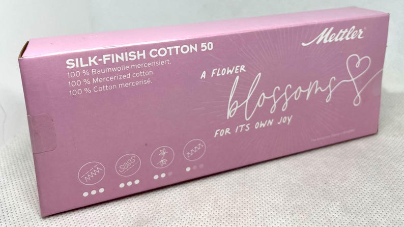 Mettler #SFC8 Spring Kit, (8) Silk Finish 100% Cotton Thread, 150m, 174 yds. zdjęcie 3