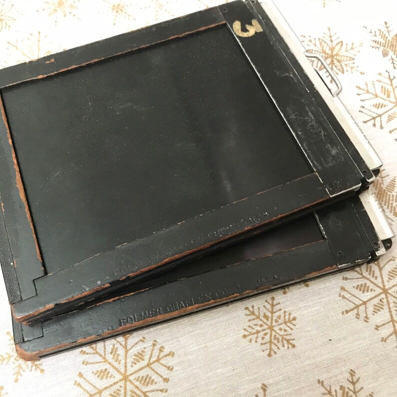 1940s Vintage Graflex Wood 4x5 Film Holders Made in Etsy