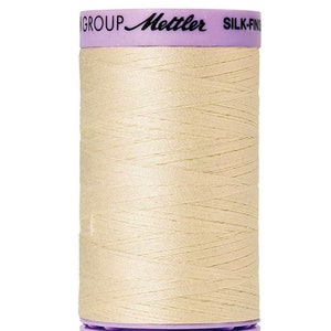 Mettler 50 Silk Finish 100% Cotton Thread, 547 yards 9104 image 8