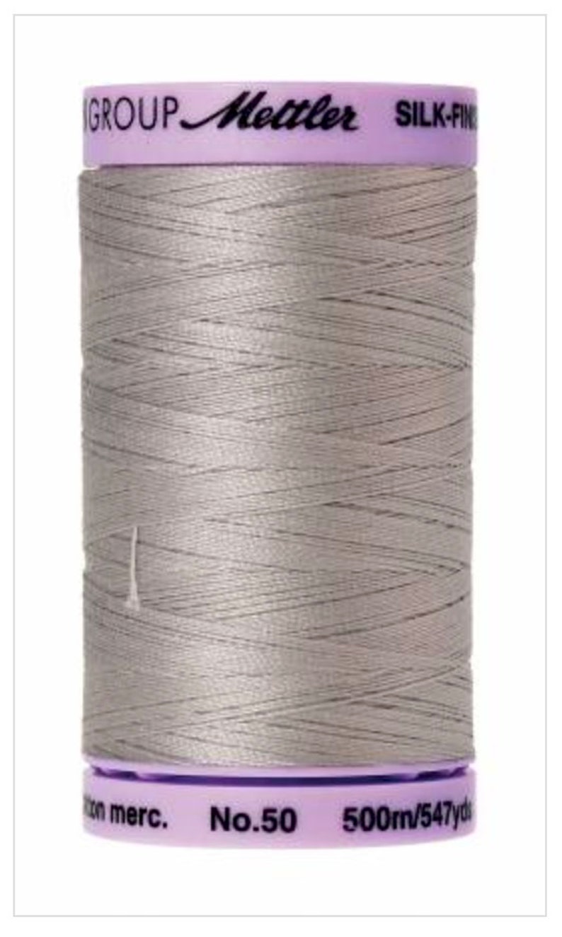 Mettler 50 Silk Finish 100% Cotton Thread, 547 yards 9104 image 10