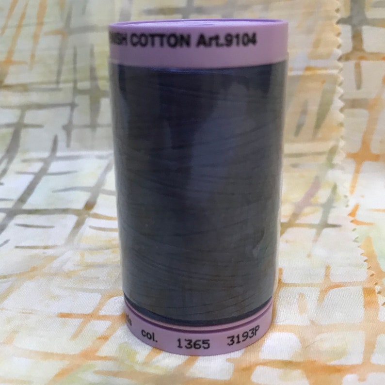 Mettler 50 Silk Finish 100% Cotton Thread, 547 yards 9104 image 7