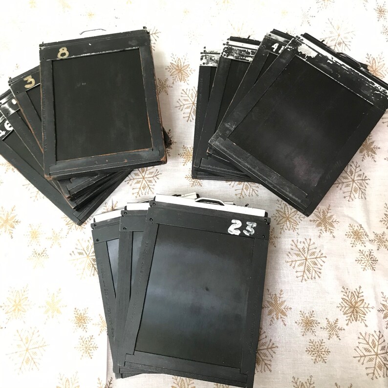1940s Vintage Graflex Wood 4x5 Film Holders Made in Etsy
