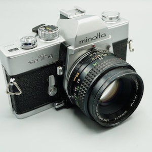 Minolta SRT 101 ROKKOR 55mm F1.7 ケース付き Minolta SRT101 MC Rokkor - High 5 Cameras