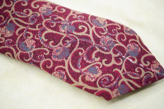 Designer Valentino Silk Tie, Made in Italy, 3” Wi… - image 2